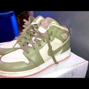 6.5 y air Jordan ones female and kids $100